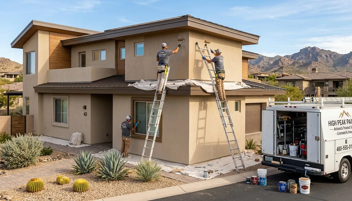 Professional exterior house painting service in Flagstaff AZ by paintingflagstaffaz.com